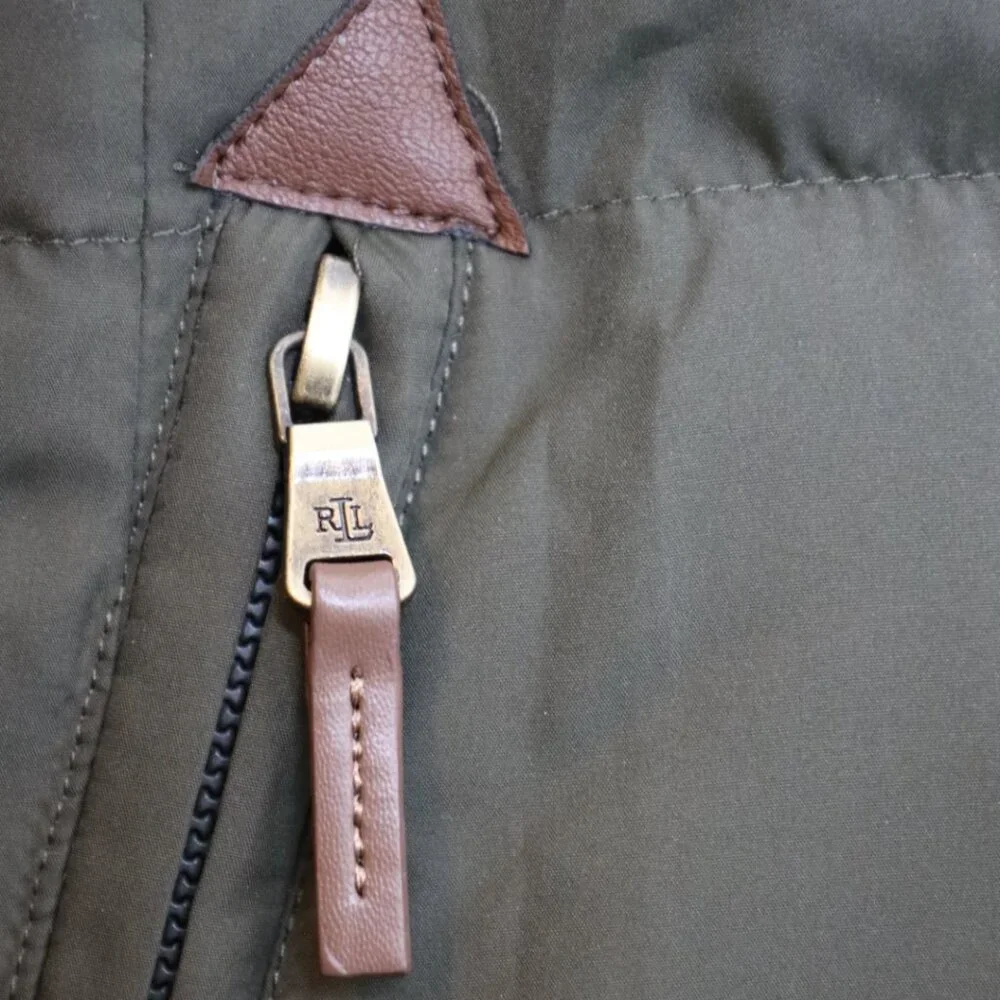 Lauren Ralph Lauren Padded Down Jacket, Litchfield Loden - Picture 5 of 11